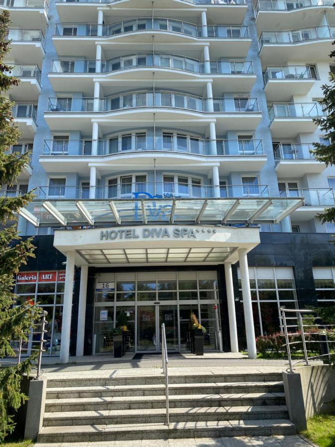 Apartament Prywatny Salon Z Aneksem Kuchennym I Sypialnia W Hotelu Diva كولوبرزيغ المظهر الخارجي الصورة