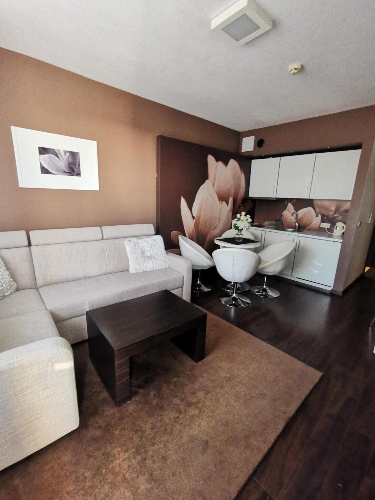 Apartament Prywatny Salon Z Aneksem Kuchennym I Sypialnia W Hotelu Diva كولوبرزيغ الغرفة الصورة